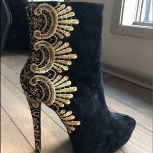 Brand New Faux Suede Bootie